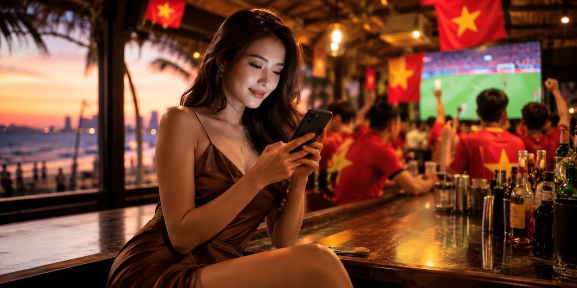 Người chơi trải nghiệm casino trên điện thoại tại Đà Nẵng cùng tách cà phê