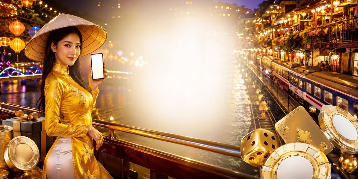 Người dùng Hà Nội trải nghiệm casino di động với trang phục áo dài truyền thống