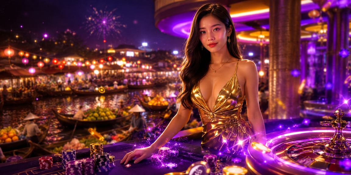 Giao diện casino trực tuyến tại Việt Nam với bàn dealer sống động